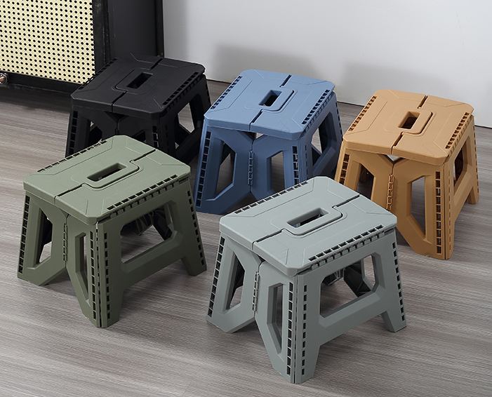 外折折叠椅Plastic Folding Stool