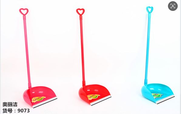铁柄套扫 Iron Handle Broom and Dustpan Set