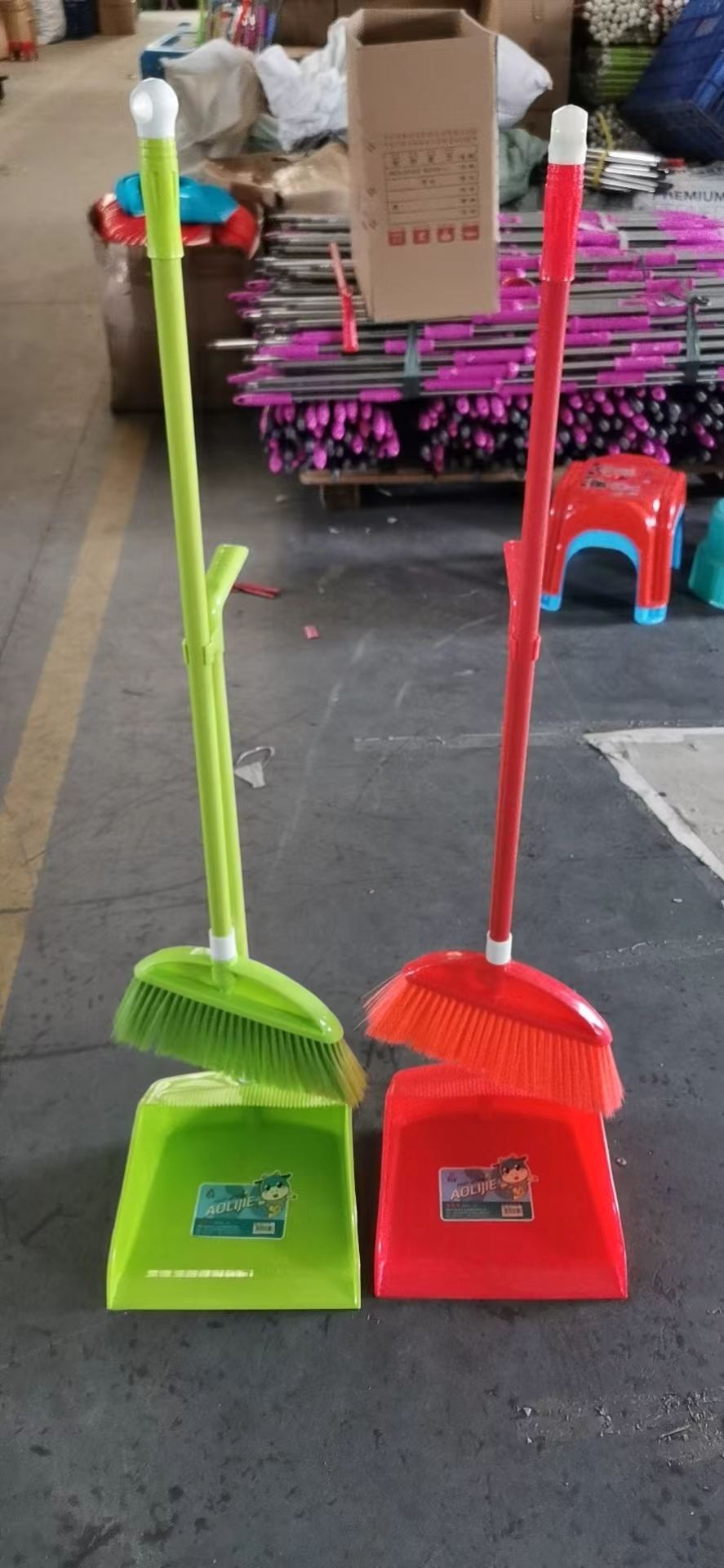 小玲珑不锈钢套扫 Xiao Linglong Stainless Steel Broom and Dustpan Set